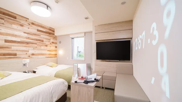 Female Only, Deluxe, Twin Beds، Super Hotel Sendai Hirosedori 1/1