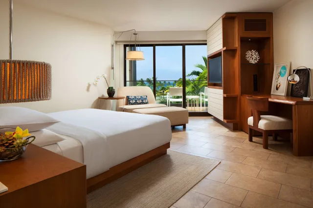 غرفة بسرير كينج بإطلالة جزئية على البحر، Andaz Maui at Wailea Resort A concept by Hyatt 3/10