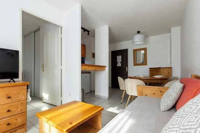 شقة مع سرير سحّاب إضافي مع أريكة، Odalys Residence Les Chalets D Evian 6/10