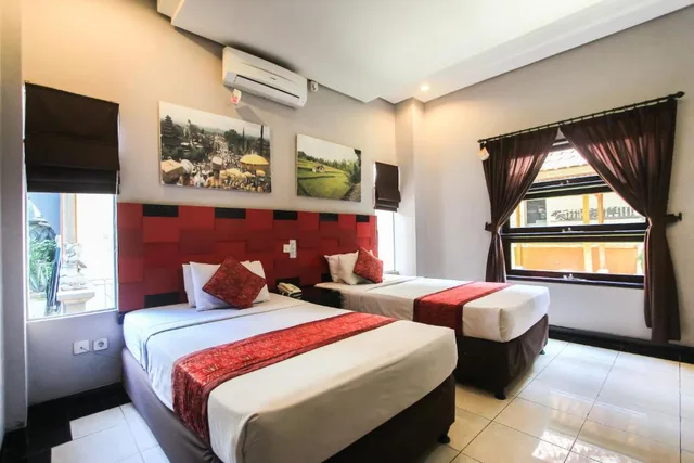 غرفة ديلوكس بسريرين منفصلين، Legian Village Beach Resort 6/9