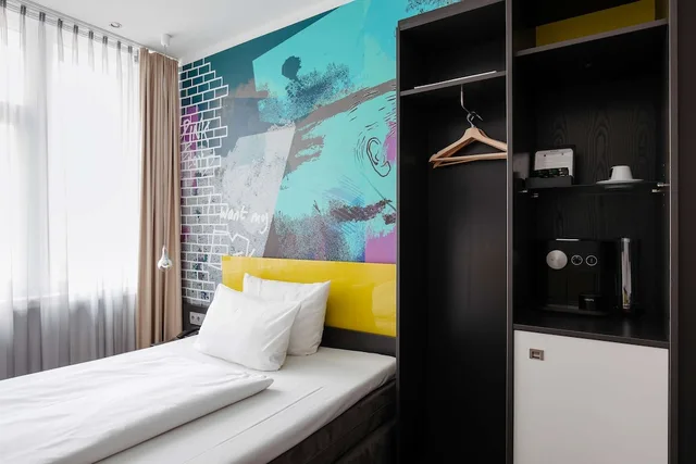 غرفة مفردة بسرير مزدوج، Hotel Berlin, Berlin, a member of Radisson Individuals 3/5