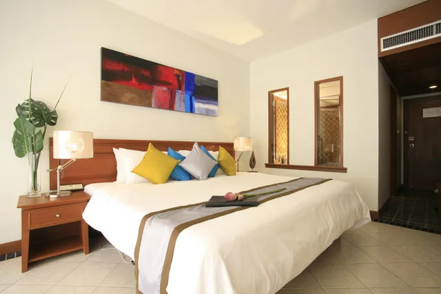 غرفة ديلوكس بسرير مزدوج أو سريرين منفصلين، Sunset Beach Resort 3/4