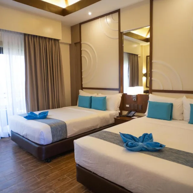 غرفة ديلوكس بإطلالة على الحديقة، Parklane Bohol Resort and Spa 8/10