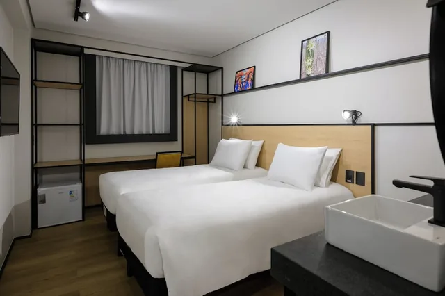 غرفة قياسية بسريرين منفصلين، ibis CARUARU 1/2