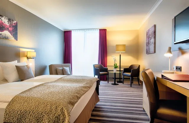 غرفة كومفورت بسرير كوين، Leonardo Hotel Dusseldorf Airport Ratingen 8/10