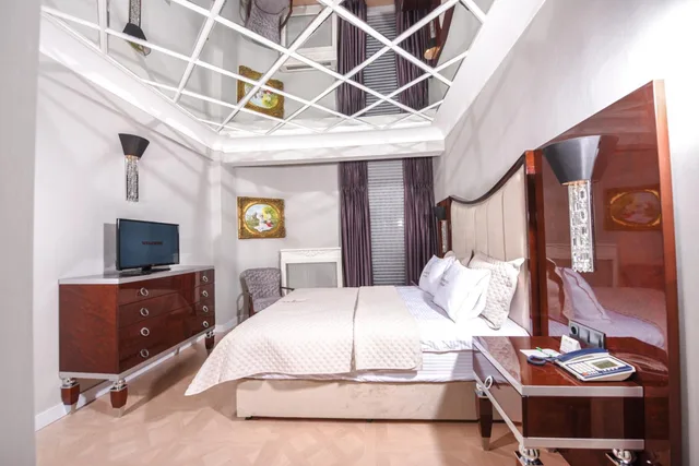 جناح بسرير كينج بإطلالة على البحر، My House Otel 2/10