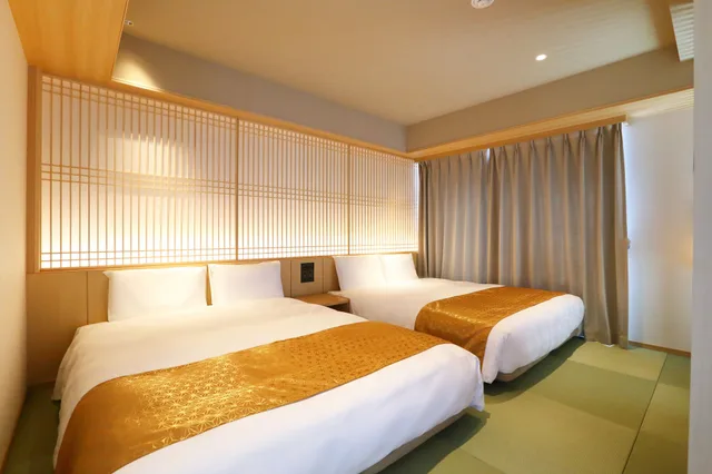 جناح بسريرين مزدوجين مع أريكة، Henn na Hotel Premier Kyoto Gojo Karasuma 2/9