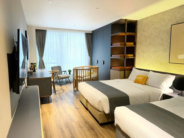 غرفة عائلية رباعية، Dash Living on Prat 3/7