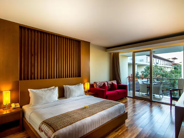 2 Bedrooms, Deluxe, Apartment, Queen and Twin Beds, Seminyak Square Hotel 1/1