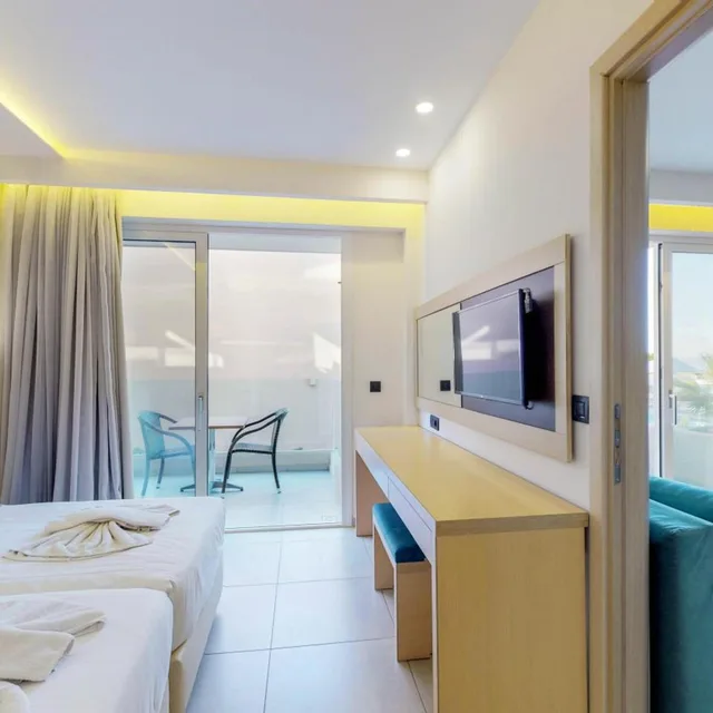 شقة سوبيريور بإطلالة على المسبح بغرفة نوم واحدة، Marika Hotel Chania 5/9