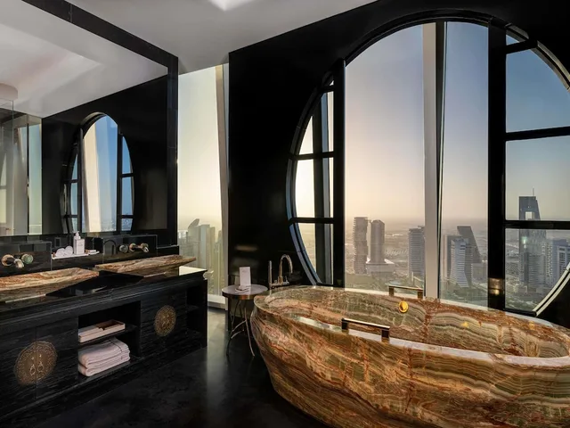 جناح بسرير مزدوج بغرفتي نوم، Fairmont Doha 4/6