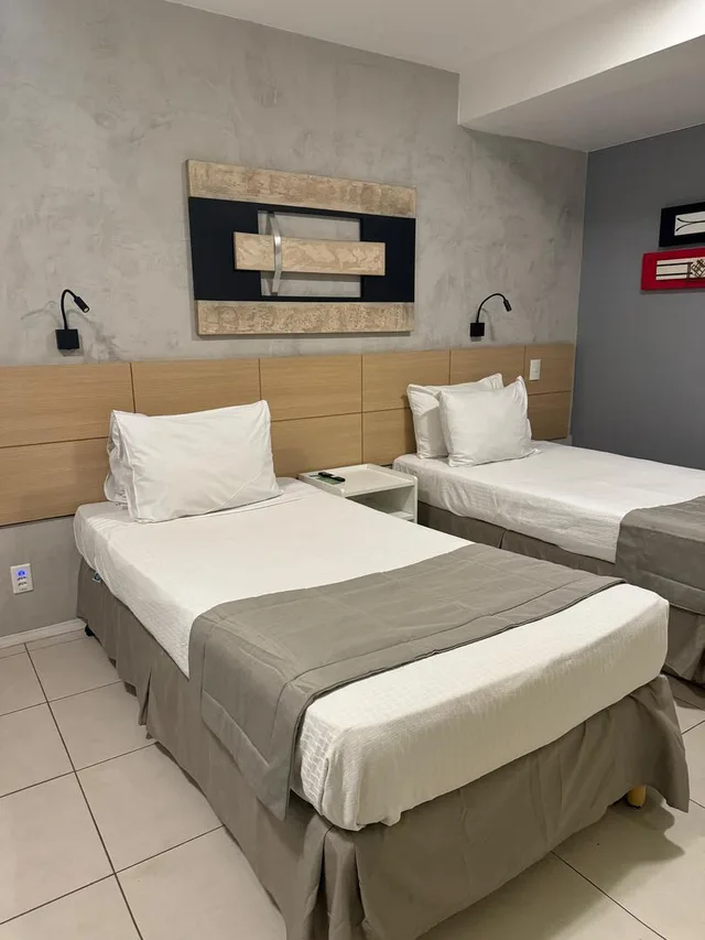 غرفة قياسية بسريرين منفصلين، IT GRANDE HOTEL ITAGUAI 2/3