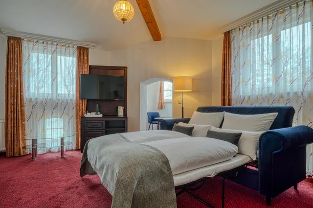 غرفة سوبيريور بسرير مزدوج بإطلالة على البحر، Hotel Seeblick Wismar 4/10