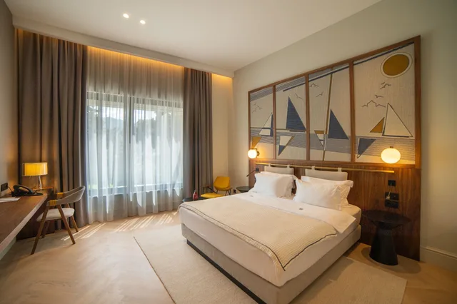 غرفة ديلوكس بسرير كينج بإطلالة على البحر، Dukley Hotel Resort 3/10