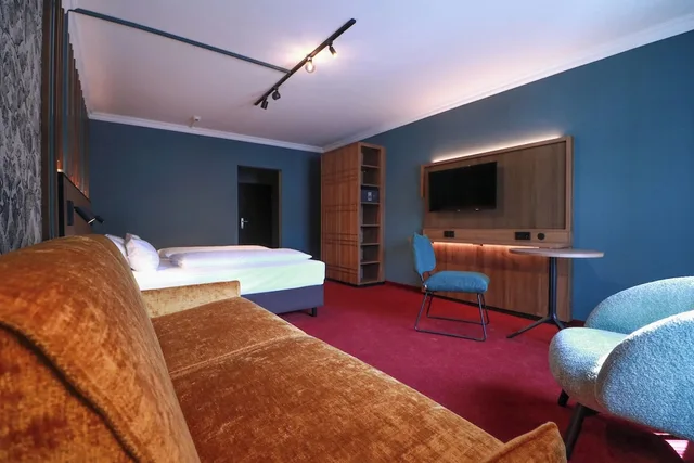 غرفة سوبيريور ثلاثية بسرير مزدوج مع أريكة، Hotel Haverkamp 3/5