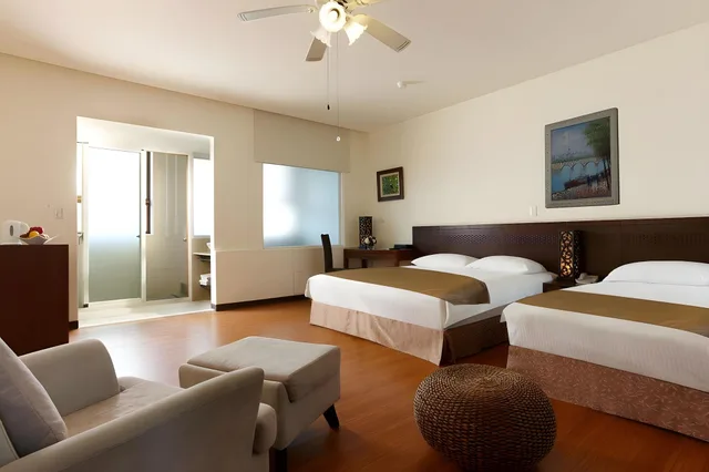 غرفة إليت رباعية بسريرين مزدوجين بغرفة نوم واحدة، Lido Forestry Spa Resort 1/1
