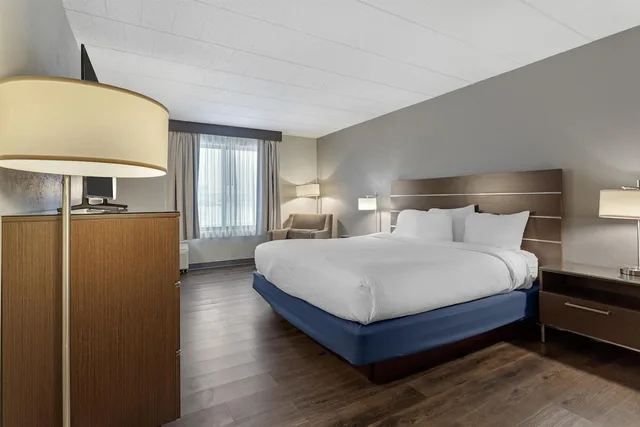 غرفة قياسية بسرير كينج يُسمح فيها بالحيوانات الأليفة، Best Western Hunt's Landing Hotel Matamoras/Milford 1/2