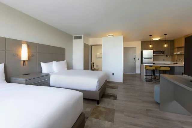 غرفة بسريرين كوين، Residence Inn by Marriott Cancun Hotel Zone 3/9