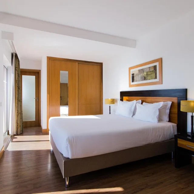غرفة قياسية بسرير مزدوج أو سريرين منفصلين بإطلالة على البحر، Hotel Quarteira Sol 4/8