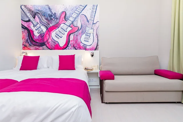 Studio, Double Bed, Kitchen, Blume Cruz Apartamentos 2/10