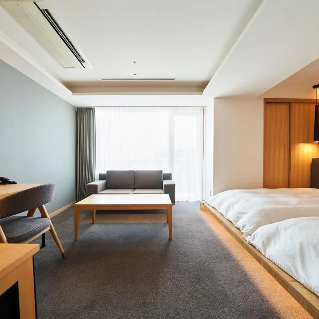 غرفة تنفيذية بسريرين منفصلين، Hotel Global View Hakodate 2/3