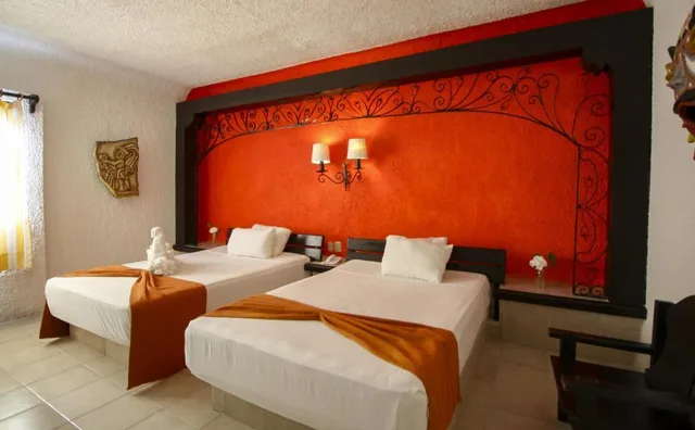 غرفة قياسية رباعية، Xbalamque Resort and Spa 4/7