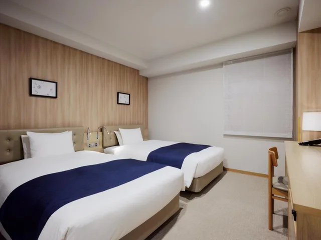 غرفة بسريرين منفصلين تُحدَّد حسب التوفر، hotel MONday HANEDA AIRPORT 2/3