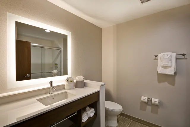 غرفة بسرير كينج لذوي الإعاقة، Holiday Inn Express & Suites Houston NASA - Boardwalk Area 4/6
