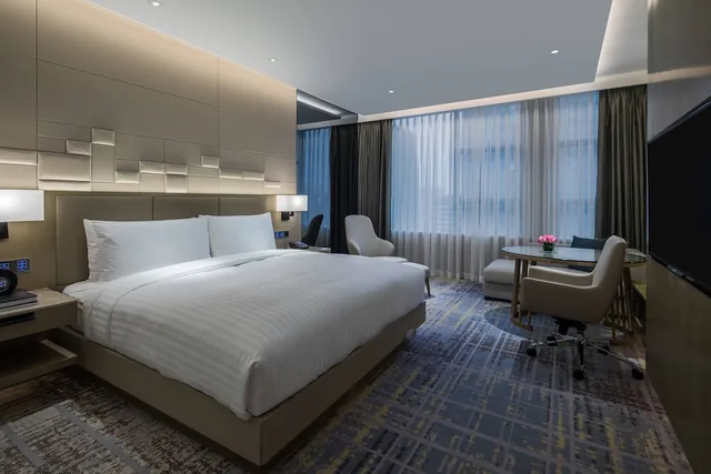 غرفة ديلوكس تنفيذية بسرير كينج، Chengdu Marriott Hotel Financial Centre 2/9