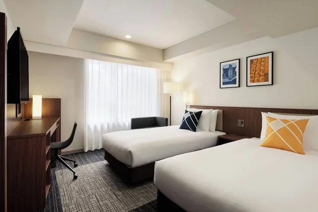 غرفة بسريرين منفصلين، Four Points Flex by Sheraton Kyoto Oike 1/2