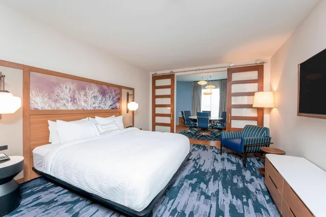 جناح بسرير كينج بغرفة نوم واحدة لذوي الإعاقة، Fairfield Inn And Suites Fair Oaks Farms 1/4