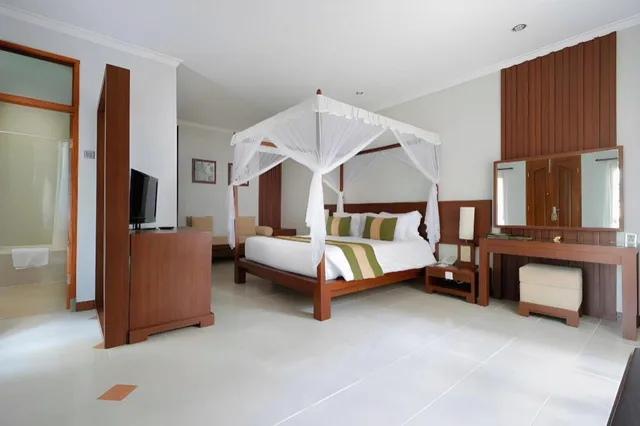 غرفة عائلية بسرير مزدوج وسريرين منفصلين، Adi Dharma Hotel Legian 3/3