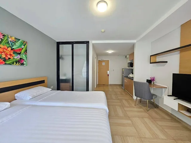 استوديو بسريرين منفصلين، CHIVA BANGKOK HOTEL 2/4