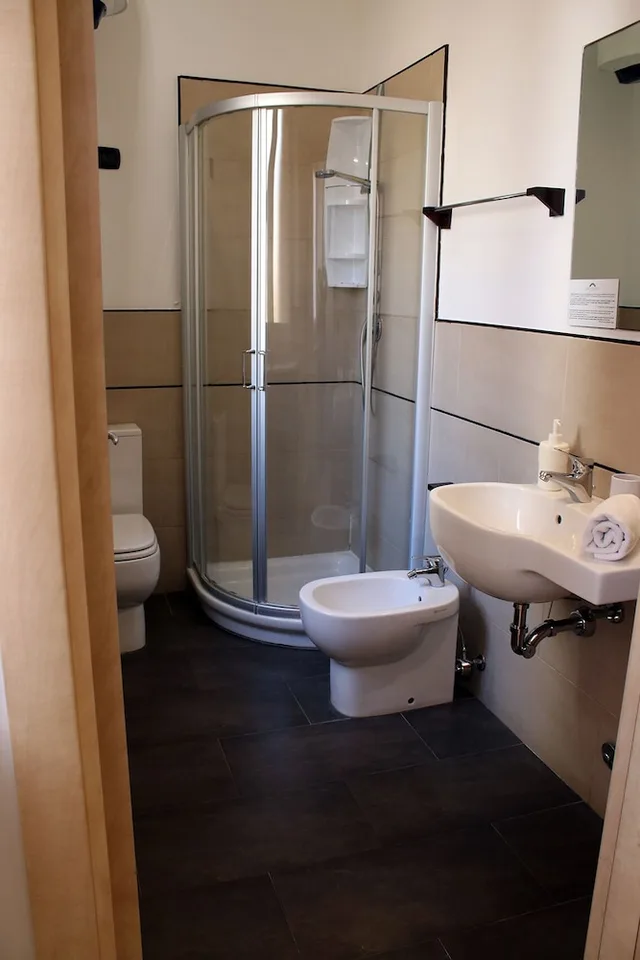 Room, Quadruple, Double Bed, Sofa, Residence Arco Antico 3/4