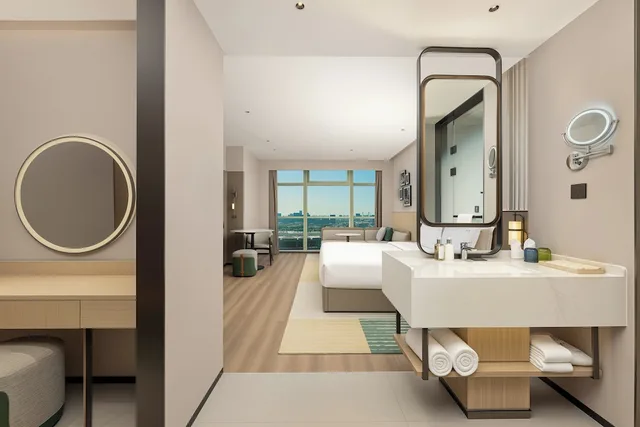 غرفة بريميوم بسرير كينج، Holiday Inn Hotel & Suites Suzhou Xiangcheng by IHG 4/5