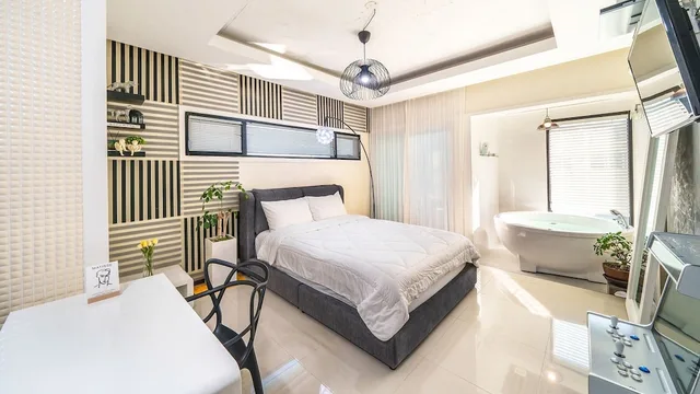 1 Bedroom, Basic, Double Bed, Gyeongju 20Th Street Pension 3/8