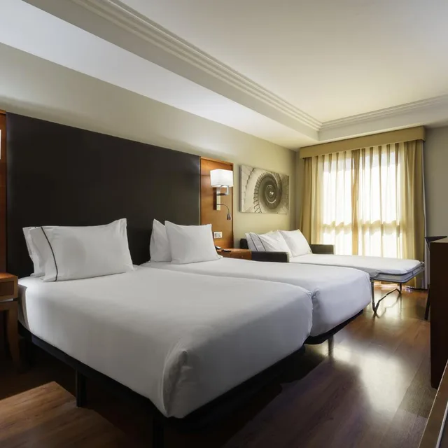 غرفة بسرير مزدوج مع أريكة، Exe Almeria Center 4/9