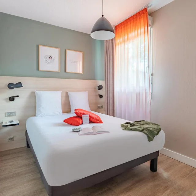 شقة بسرير مزدوج بغرفة نوم واحدة، Appart City Confort Montpellier Saint Roch 2/6