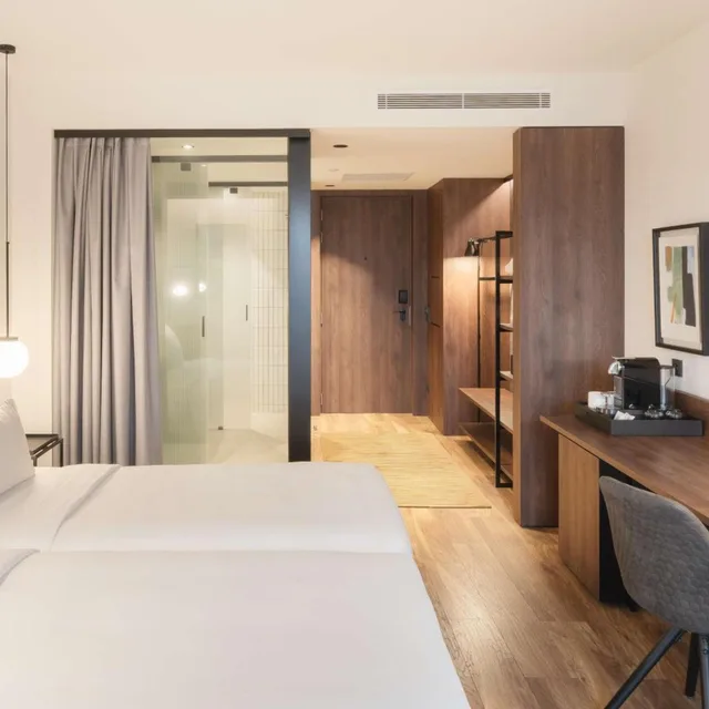 غرفة بريميوم بسرير فردي، Radisson Blu 1882 Hotel Sagrada Familia Barcelona (ex. Hotel Barcelona 1882) 1/3