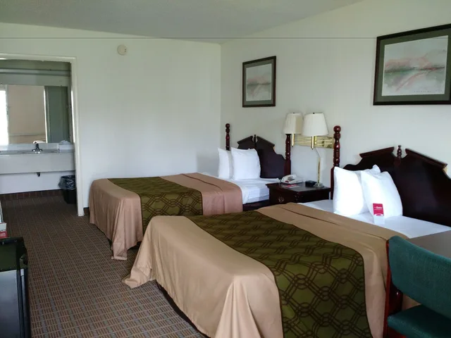 غرفة بسرير مزدوج، Econo Lodge Thomasville 7/9