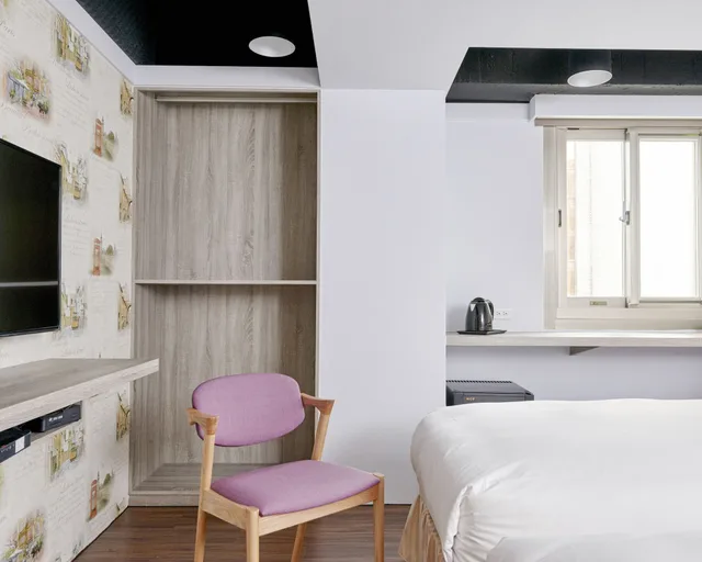 غرفة قياسية بسريرين منفصلين، Bon Hotel Taipei 3/5