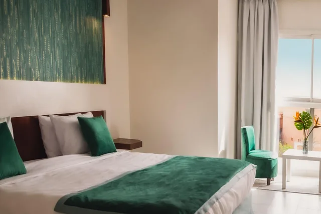 غرفة سوبيريور بسرير مزدوج، Hotel Safia 3/4