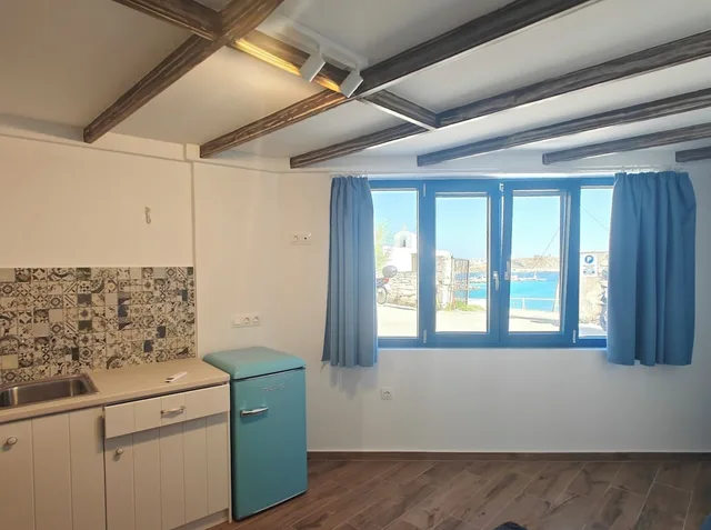 Duplex, Queen Bed, Sea View, Sofa, Voreades 3/6