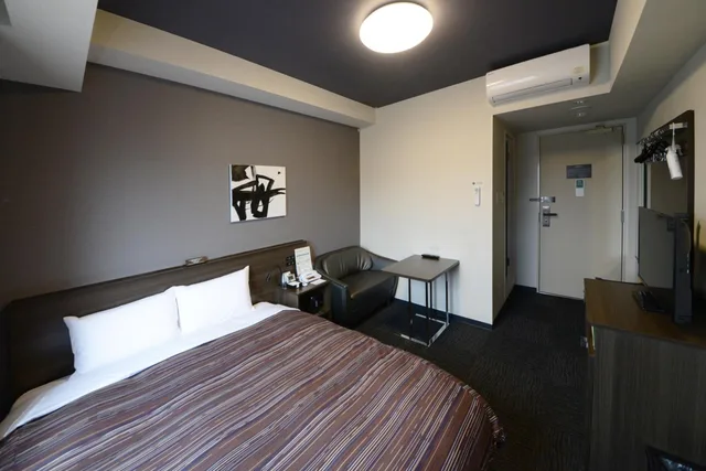 غرفة بسرير مزدوج، Hotel Route-Inn Grand Ueda Ekimae 1/5
