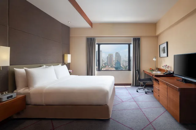 غرفة قياسية بسرير فردي، Crowne Plaza Bangkok Lumpini Park 3/8