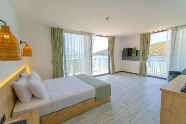 غرفة سوبيريور ثلاثية بإطلالة على البحر، Meri Hotel Oludeniz 4/7