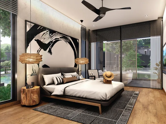 غرفة بريميير بسرير كينج بحوض جاكوزي، MontAzure Resort Phuket - MGallery Collection 1/3