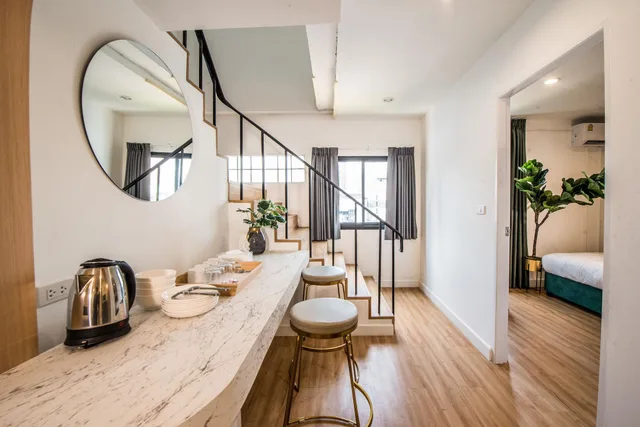 2 Bedrooms, Junior Suite, Terrace, Garden Area، Theme Boutique Hotel Bangkok 4/6