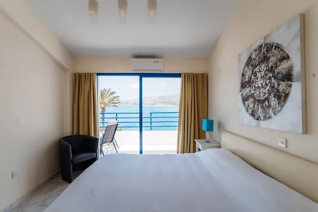 شقة سوبيريور بإطلالة على البحر بغرفة نوم واحدة، Vrachia Hotel 3/5