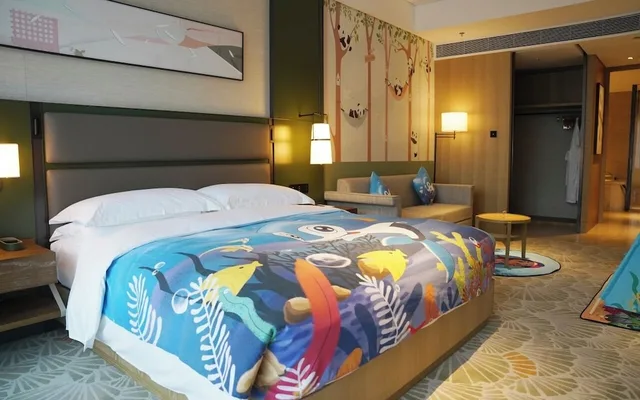 غرفة عائلية بسرير كينج، DoubleTree by Hilton Ya an 2/10